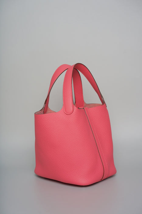 Hermes Picotin 18 in Azalea Clemence Phw