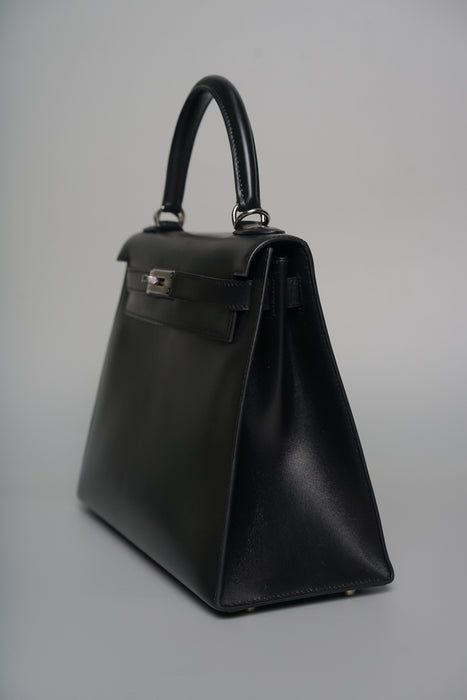 Hermes Kelly 28 in Black Phw (Brand New)