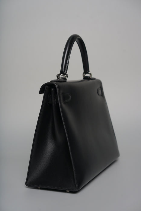 Hermes Kelly 28 in Black Phw (Brand New)