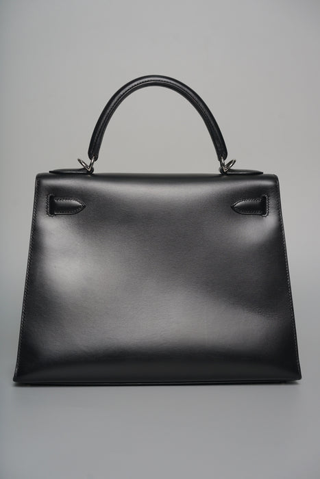 Hermes Kelly 28 in Black Phw (Brand New)