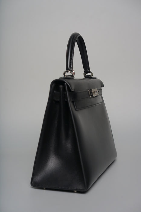 Hermes Kelly 28 in Black Phw (Brand New)