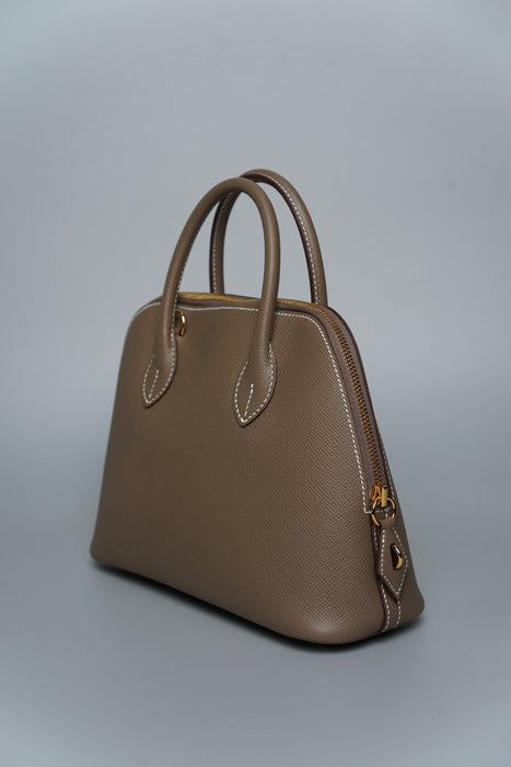 Hermes Bolide 25 in Etoupe Epsom Ghw (Brand New)