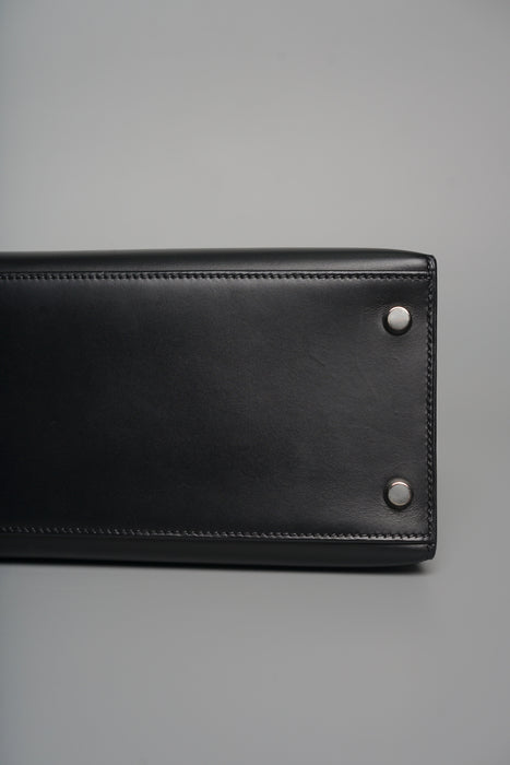 Hermes Kelly 28 in Black Phw (Brand New)