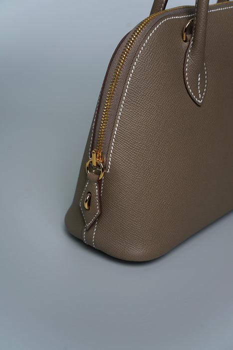 Hermes Bolide 25 in Etoupe Epsom Ghw (Brand New)