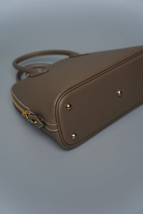 Hermes Bolide 25 in Etoupe Epsom Ghw (Brand New)
