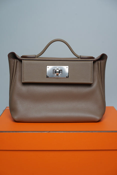 Hermes 2424-21 in Etoupe Phw (Brand New)
