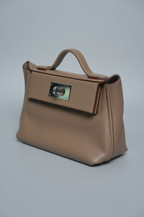 Hermes 2424-21 in Etoupe Phw (Brand New)