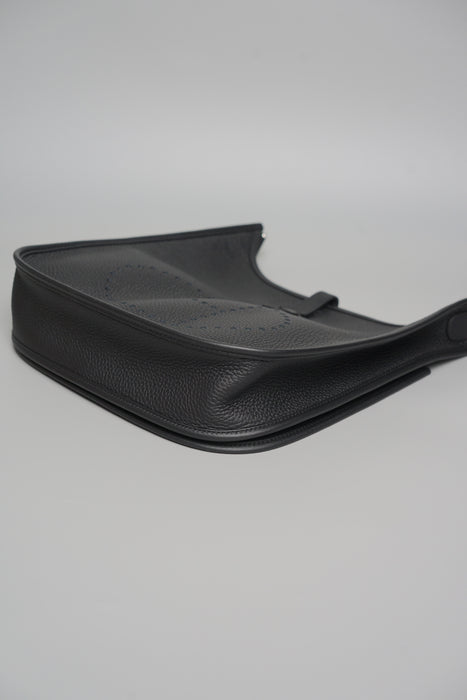Hermes Evelyne 29 in Noir Phw (Brand New)