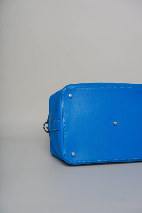 Hermes Toolbox 26 in Blue France Swift Phw