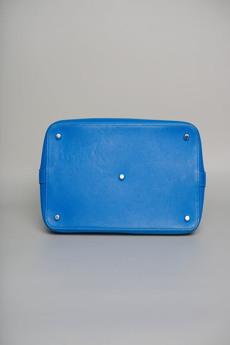 Hermes Toolbox 26 in Blue France Swift Phw