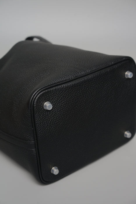 Hermes Picotin 22 in Noir Phw (Brand New)