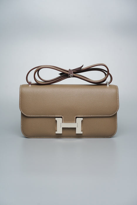 Hermes Constance Elan in Etoupe Epsom Phw (Brand New)