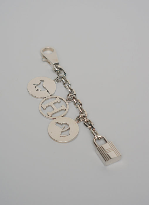 Hermes Baroque Charm in Palladium
