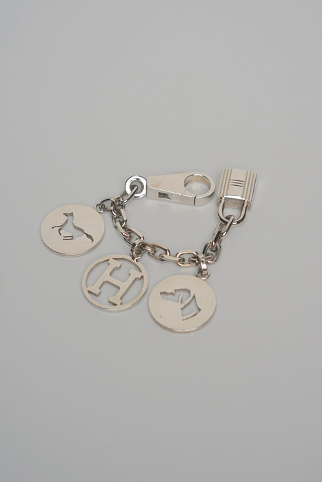Hermes Baroque Charm in Palladium