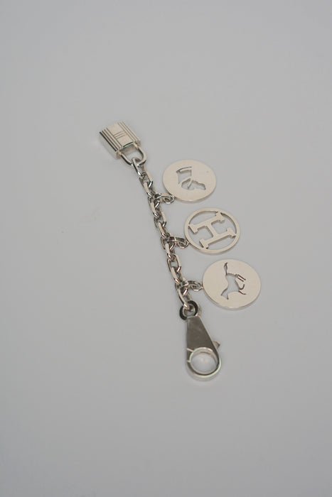 Hermes Baroque Charm in Palladium
