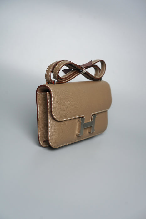 Hermes Constance Elan in Etoupe Epsom Phw (Brand New)