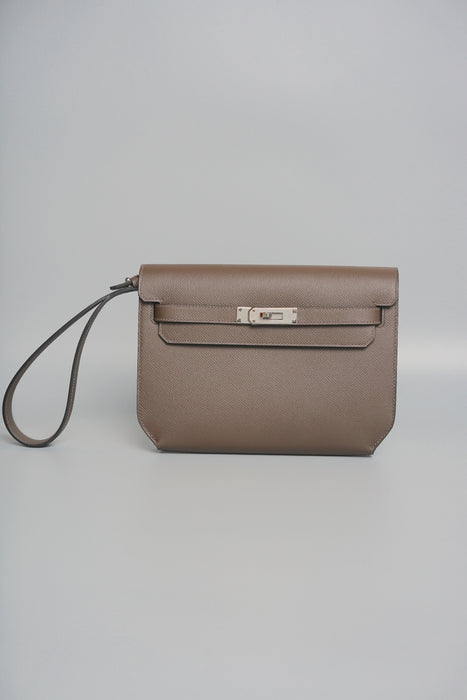Hermes Kelly Depeche in Ecorce Epsom Phw (Brand New)
