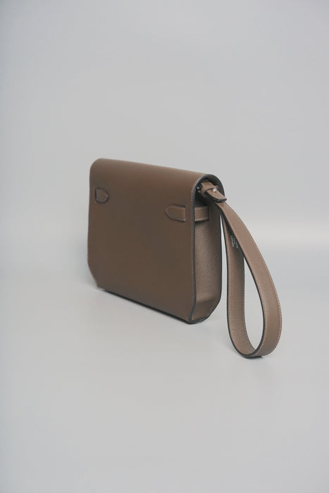 Hermes Kelly Depeche in Ecorce Epsom Phw (Brand New)