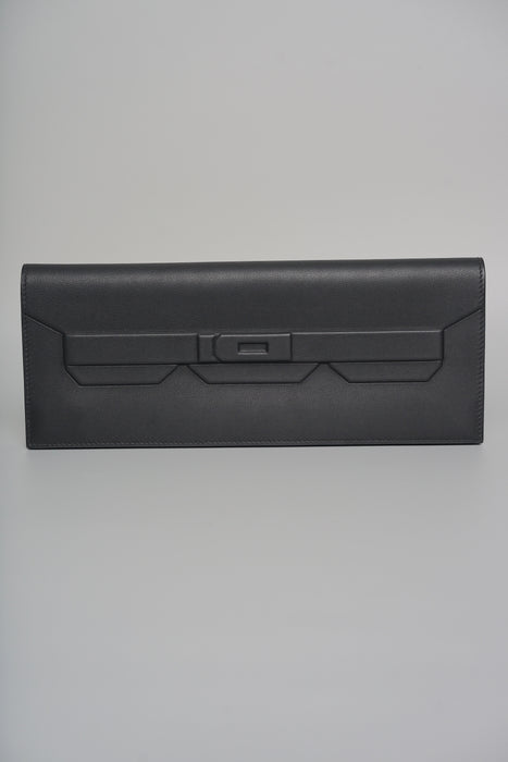 Hermes Birkin Shadow Pochette in Black
