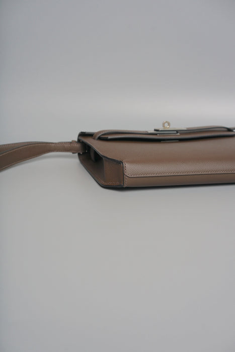 Hermes Kelly Depeche in Ecorce Epsom Phw (Brand New)