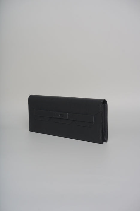 Hermes Birkin Shadow Pochette in Black