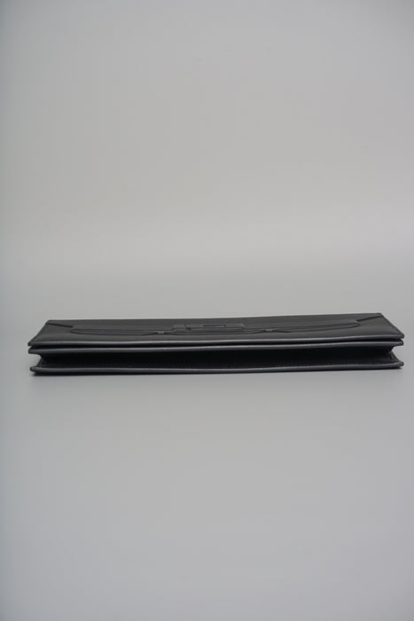 Hermes Birkin Shadow Pochette in Black