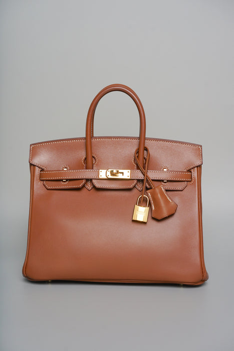 Hermes Birkin 25 in Smooth Barenia Ghw