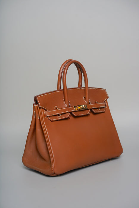 Hermes Birkin 25 in Smooth Barenia Ghw