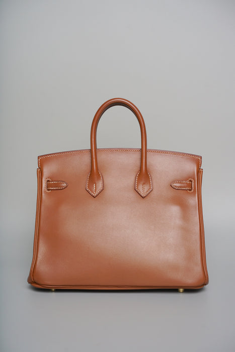 Hermes Birkin 25 in Smooth Barenia Ghw