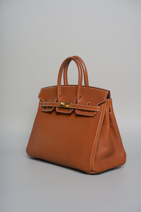 Hermes Birkin 25 in Smooth Barenia Ghw