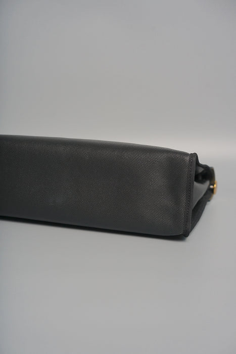 Hermes Herbag 31 Toile in Black Ghw