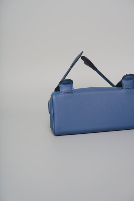 Hermes Kelly Doll in Blue Tie/Caban Phw (Brand New)