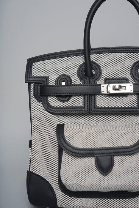 Hermes Birkin 25 Cargo in Panda Phw (Brand New)