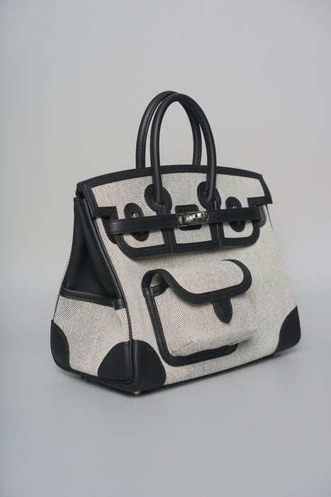 Hermes Birkin 25 Cargo in Panda Phw (Brand New)