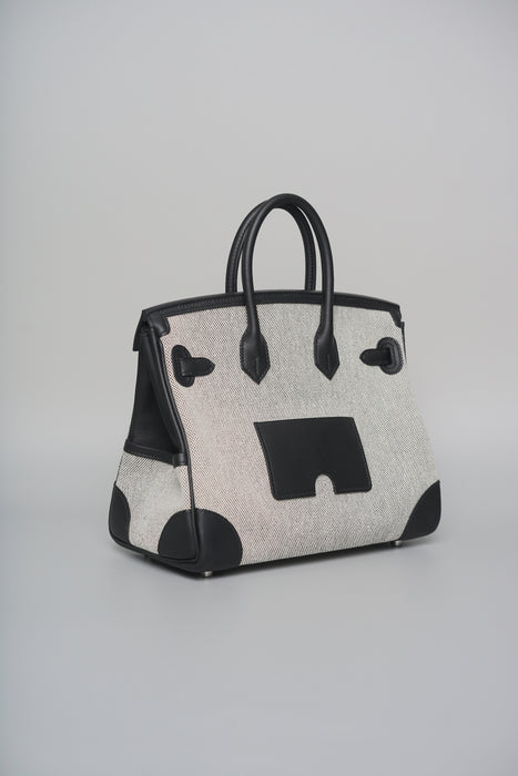 Hermes Birkin 25 Cargo in Panda Phw (Brand New)