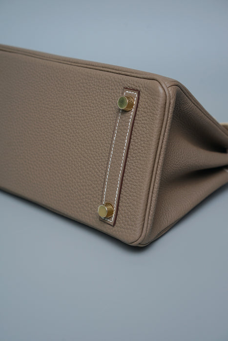 Hermes Birkin 25 in Etoupe Togo Ghw (Brand New)