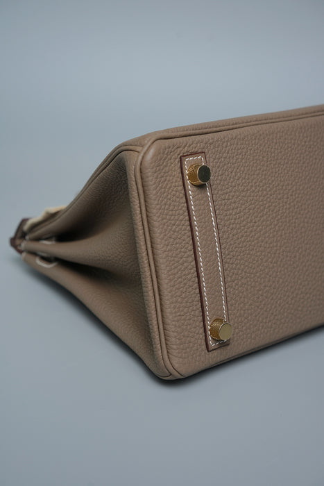 Hermes Birkin 25 in Etoupe Togo Ghw (Brand New)