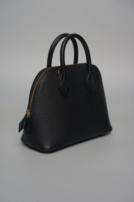 Hermes Mini Bolide in Black Chevre Ghw (Brand New)