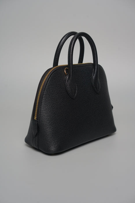 Hermes Mini Bolide in Black Chevre Ghw (Brand New)