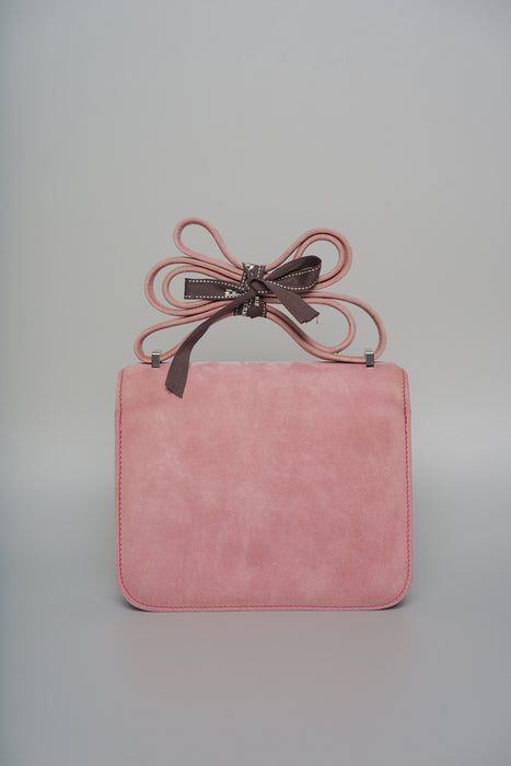 Hermes Constance 18 in Doblis Rose Indienne Phw