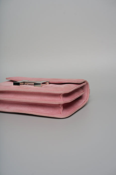 Hermes Constance 18 in Doblis Rose Indienne Phw