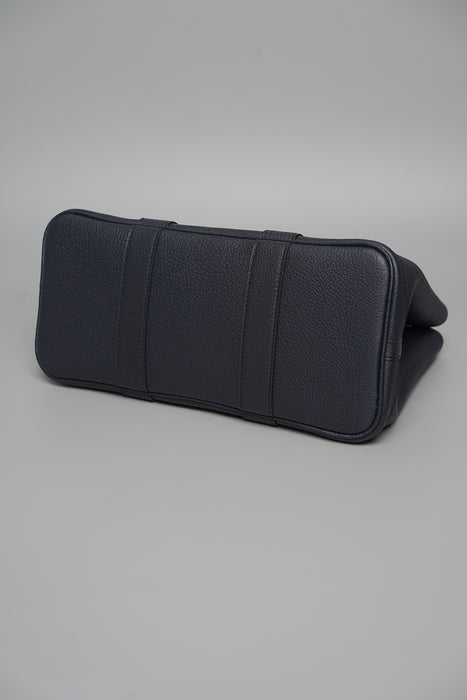 Hermes Garden Party 30 in Bleu Indigo Phw (Brand New)