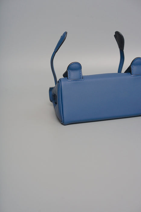 Hermes Kelly Dole in Blue Tie / Indigo Phw (Brand New)