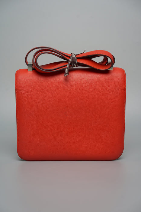 Hermes Constance 24 in Rouge De Coeur Phw