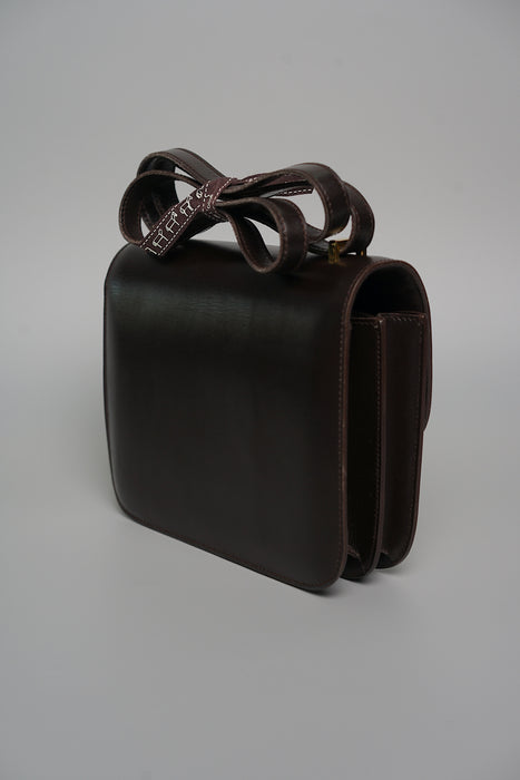 Hermes Constance 18 in Chocolate Ghw