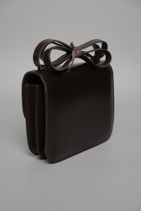 Hermes Constance 18 in Chocolate Ghw