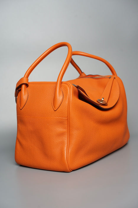 Hermes Lindy 34 in Orange Phw