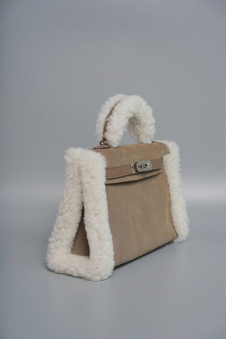 Hermes Kelly 20 in Teddy Etoupe Phw (Brand New)