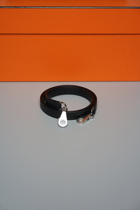 Hermes Kelly II Sellier 25 in Noir Phw (Brand New)