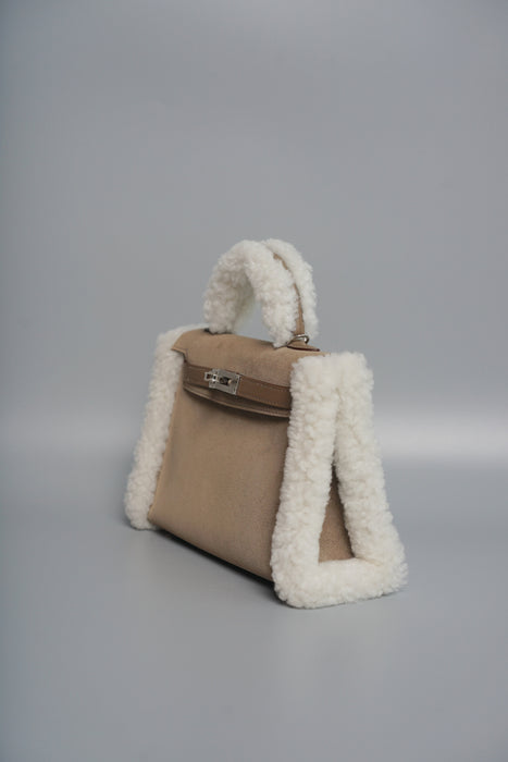Hermes Kelly 20 in Teddy Etoupe Phw (Brand New)